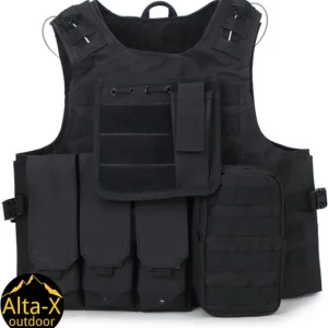 Tactical Airsoft Vest Zwart