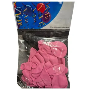Roze Ballonnen 30 Stuks - Ballonnen meisjes - 28 cm