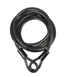 Staalkabel 5 Meter x 12mm Met Lussen Geplastificeerd